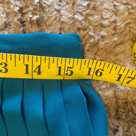 JCrew Hunter Green Pleated Midi Skirt - Picture 6 of 11